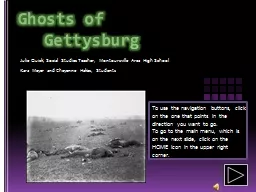 Ghosts of 					Gettysburg