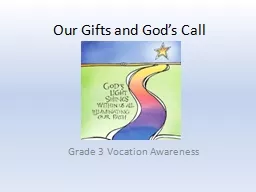Our Gifts and God’s Call