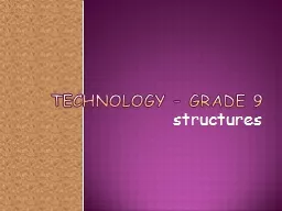 TECHNOLOGY – GRADE 9