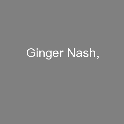 Ginger Nash,