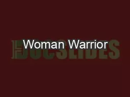 Woman Warrior