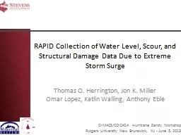 RAPID Collection of Water Level, Scour, and Structural Dama