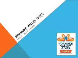 Roanoke Valley Gives