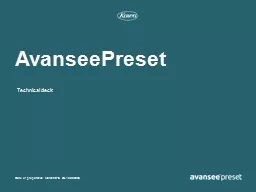 AvanseePreset