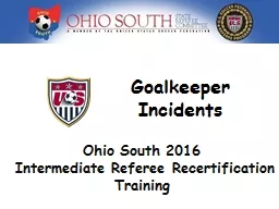 Goalkeeper  Incidents