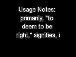 Usage Notes: primarily, 