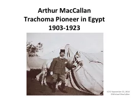 Arthur MacCallan