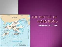 The Battle Of Hong Kong