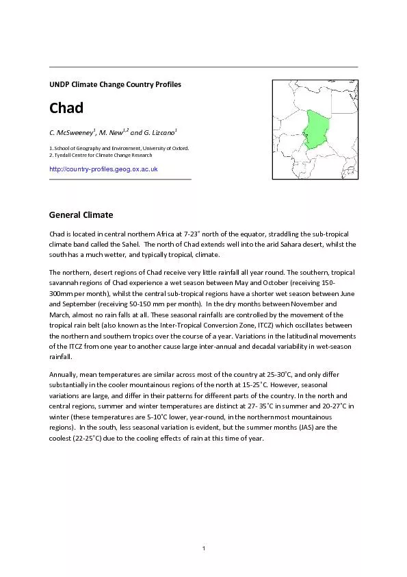 ProfilesSchoolGeographyEnvironment,UniversityforClimateResearch
...