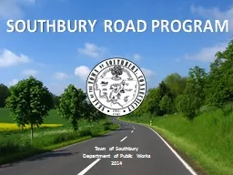 SOUTHBURY ROAD PROGRAM