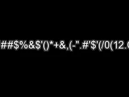 &'()*%+$,-)%.%/#0$12*!