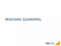 Machine guarding
