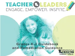 Grades K-2 Guidebook