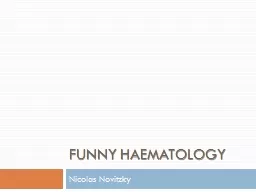 Funny Haematology