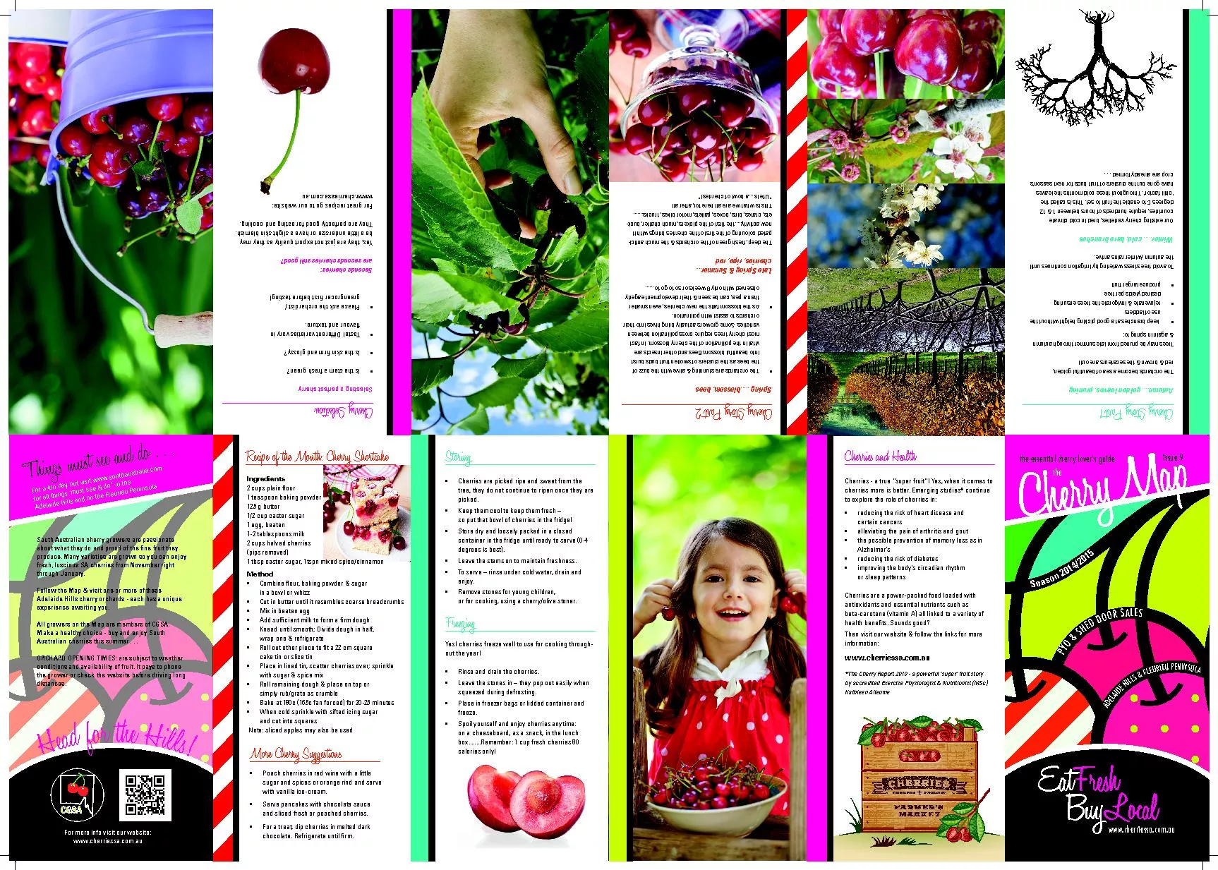 www.cherriessa.com.au the essential cherry lover’s guide
...
