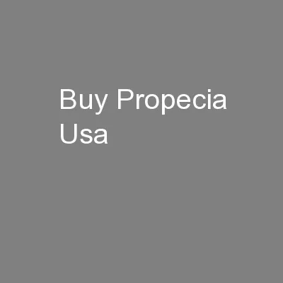 Buy Propecia Usa
