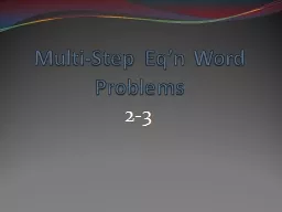 Multi-Step