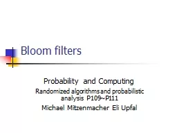 Bloom filters