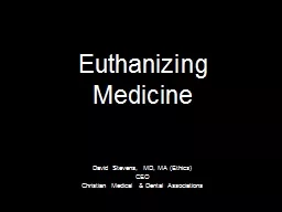 Euthanizing Medicine