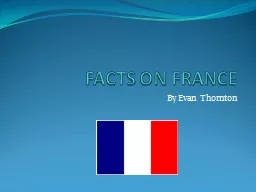 FACTS ON FRANCE
