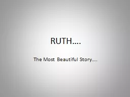 RUTH….