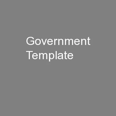Government Template