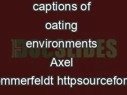 Customizing captions of oating environments Axel Sommerfeldt httpsourceforge