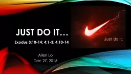 Just DO it…