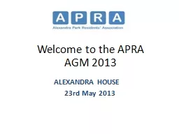 Welcome to the APRA