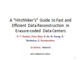 A “Hitchhiker’s” Guide to Fast and Efficient