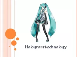 Hologram technology