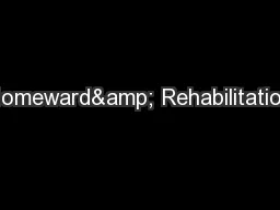 Homeward& Rehabilitation