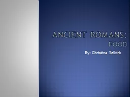 Ancient Romans: