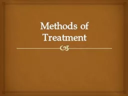 Methods of Treatment