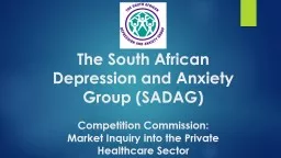 The South African Depression and Anxiety Group (SADAG)