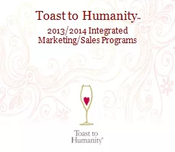 Toast to Humanity