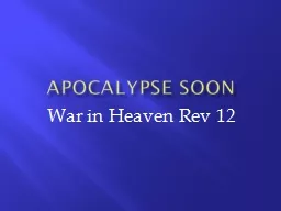Apocalypse soon