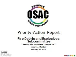 Priority Action Report