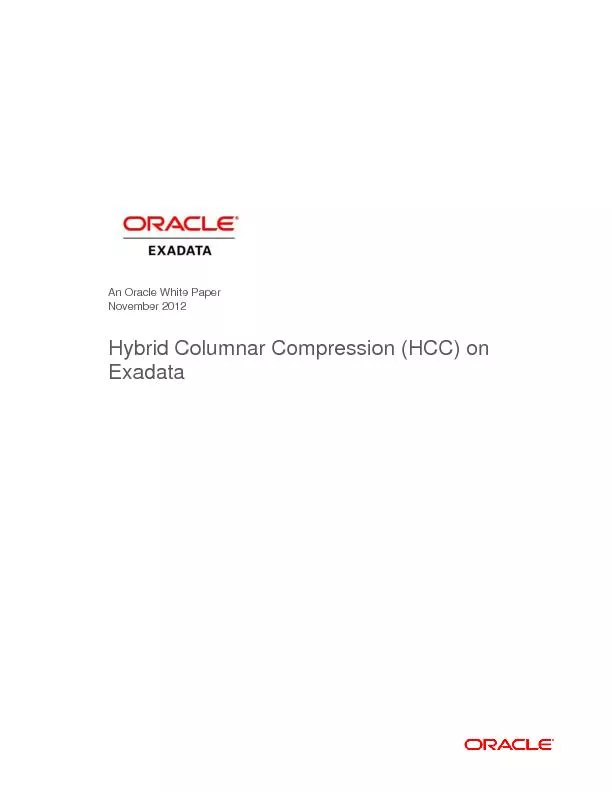 An Oracle White Paper
