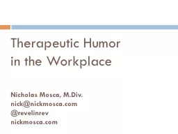 Therapeutic Humor