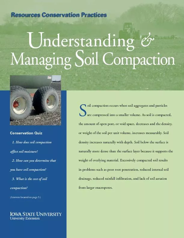oil compaction occurs when soil aggregates and particles