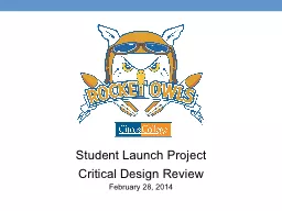 Student Launch Project