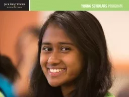 Young Scholars Program
