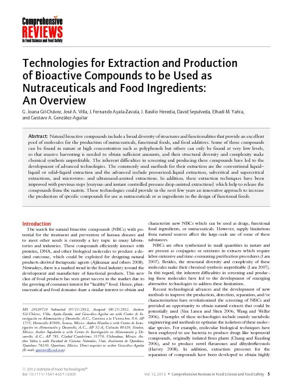 TechnologiesforExtractionandProduction