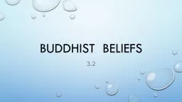 Buddhist  Beliefs