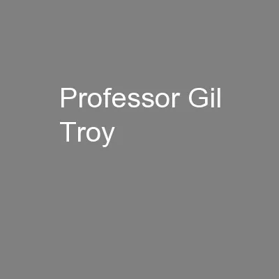 Professor Gil Troy