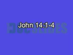 John 14:1-4