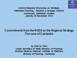 ASEAN Regional Workshop on Strategic