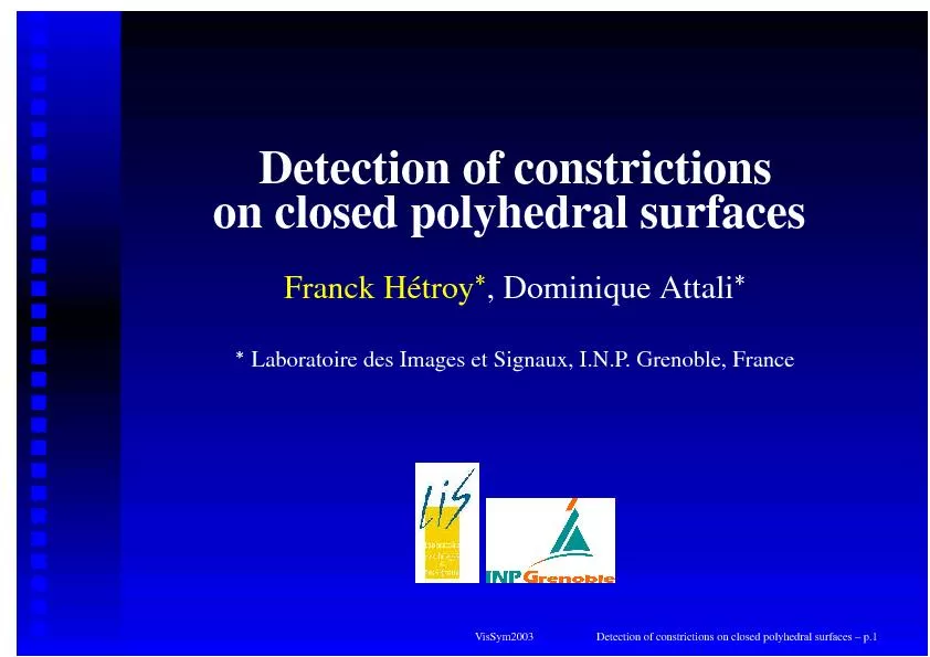 PDF-DetectionofconstrictionsonclosedpolyhedralsurfacesFranckH thumbnail