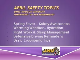 April Safety